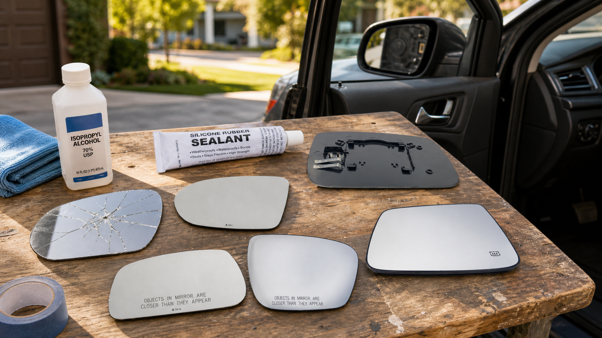 Can You Replace Just the Mirror Glass — Without Replacing the Whole Mirror Housing?